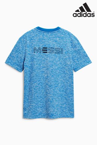 adidas Messi Blue T-Shirt